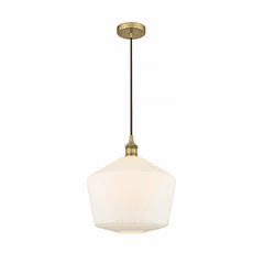 Innovations Cindyrella 1-LT Mini Pendant - Brushed Brass - 616-1P-BB-G651-12