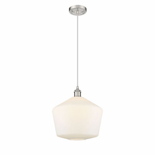 Innovations Cindyrella 1-LT Mini Pendant - Brushed Nickel - 516-1P-SN-G651-12