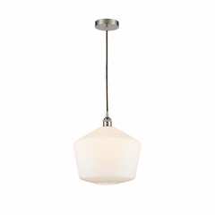 Innovations Cindyrella 1-LT Mini Pendant - Brushed Nickel - 616-1P-SN-G651-12