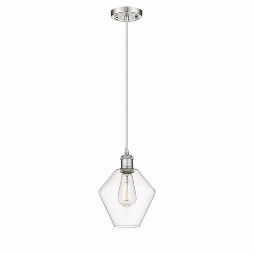 Innovations Cindyrella 1-LT Mini Pendant - Brushed Satin Nickel - 516-1P-SN-G652-8