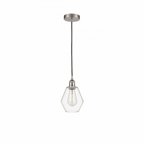Innovations Cindyrella 1-LT Mini Pendant - Brushed Satin Nickel - 616-1P-SN-G652-6