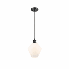 Innovations Cindyrella 1-LT Mini Pendant - Matte Black - 516-1P-BK-G651-8