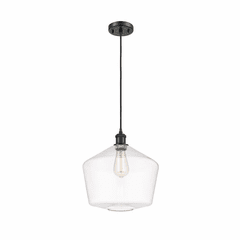 Innovations Cindyrella 1-LT Mini Pendant - Matte Black - 516-1P-BK-G652-12
