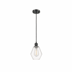 Innovations Cindyrella 1-LT Mini Pendant - Matte Black - 516-1P-BK-G652-6