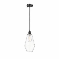 Innovations Cindyrella 1-LT Mini Pendant - Matte Black - 516-1P-BK-G652-7