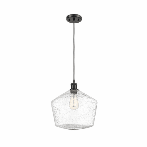 Innovations Cindyrella 1-LT Mini Pendant - Matte Black - 516-1P-BK-G654-12