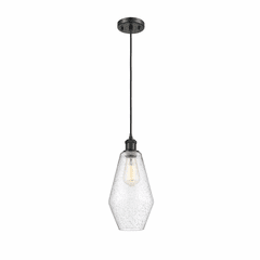 Innovations Cindyrella 1-LT Mini Pendant - Matte Black - 516-1P-BK-G654-7