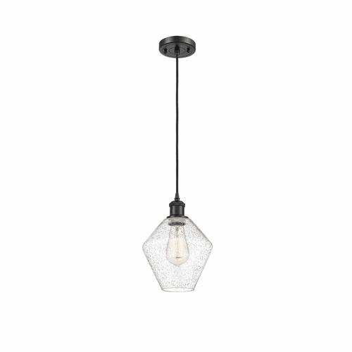 Innovations Cindyrella 1-LT Mini Pendant - Matte Black - 516-1P-BK-G654-8
