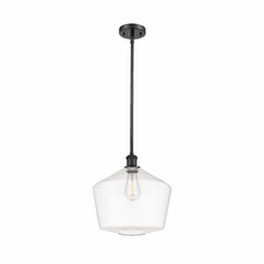 Innovations Cindyrella 1-LT Mini Pendant - Matte Black - 516-1S-BK-G652-12