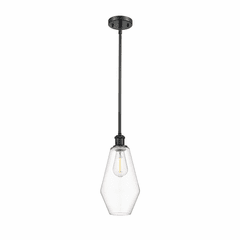 Innovations Cindyrella 1-LT Mini Pendant - Matte Black - 516-1S-BK-G652-7