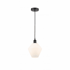 Innovations Cindyrella 1-LT Mini Pendant - Matte Black - 616-1P-BK-G651-8