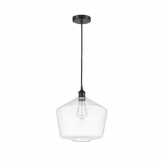 Innovations Cindyrella 1-LT Mini Pendant - Matte Black - 616-1P-BK-G652-12