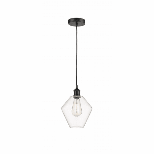 Innovations Cindyrella 1-LT Mini Pendant - Matte Black - 616-1P-BK-G652-8