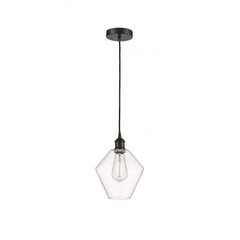 Innovations Cindyrella 1-LT Mini Pendant - Matte Black - 616-1P-BK-G652-8