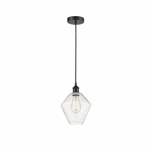 Innovations Cindyrella 1-LT Mini Pendant - Matte Black - 616-1P-BK-G654-8