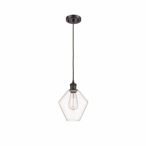 Innovations Cindyrella 1-LT Mini Pendant - Oil Rubbed Bronze - 516-1P-OB-G652-8