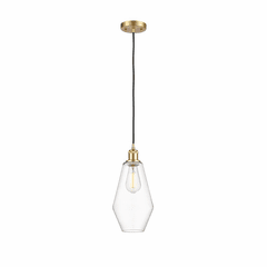 Innovations Cindyrella 1-LT Mini Pendant - Satin Gold - 516-1P-SG-G652-7