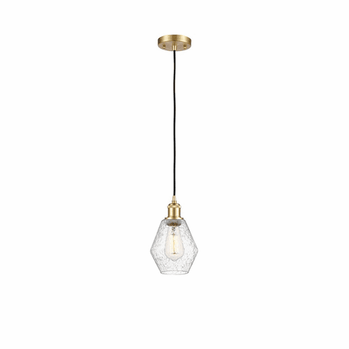 Innovations Cindyrella 1-LT Mini Pendant - Satin Gold - 516-1P-SG-G654-6
