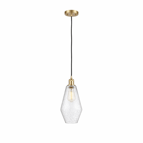 Innovations Cindyrella 1-LT Mini Pendant - Satin Gold - 516-1P-SG-G654-7
