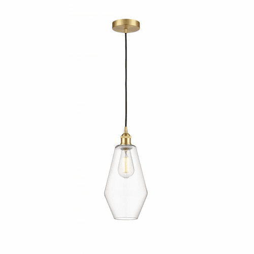 Innovations Cindyrella 1-LT Mini Pendant - Satin Gold - 616-1P-SG-G652-7