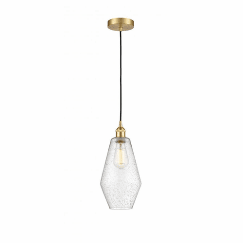 Innovations Cindyrella 1-LT Mini Pendant - Satin Gold - 616-1P-SG-G654-7