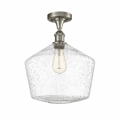 Innovations Cindyrella 1-LT Semi-Flush Mount - Brushed Nickel - 516-1C-SN-G654-12