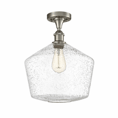 Innovations Cindyrella 1-LT Semi-Flush Mount - Brushed Nickel - 516-1C-SN-G654-12