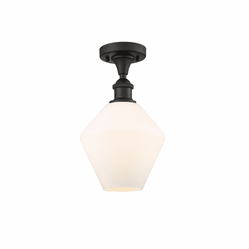 Innovations Cindyrella 1-LT Semi-Flush Mount - Oil Rbd Bronze - 516-1C-OB-G651-8