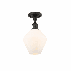 Innovations Cindyrella 1-LT Semi-Flush Mount - Oil Rbd Bronze - 516-1C-OB-G651-8