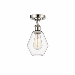 Innovations Cindyrella 1-LT Semi-Flush Mount - Polished Nickel - 516-1C-PN-G652-6