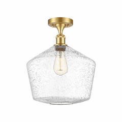 Innovations Cindyrella 1-LT Semi-Flush Mount - Satin Gold - 516-1C-SG-G654-12
