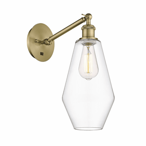 Innovations Cindyrella 1-LT Wall Sconce - Antique Brass - 317-1W-AB-G652-7