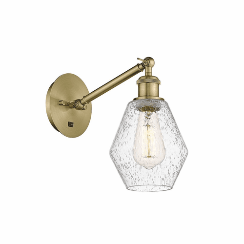 Innovations Cindyrella 1-LT Wall Sconce - Antique Brass - 317-1W-AB-G654-6