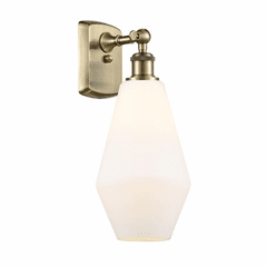 Innovations Cindyrella 1-LT Wall Sconce - Antique Brass - 516-1W-AB-G651-7