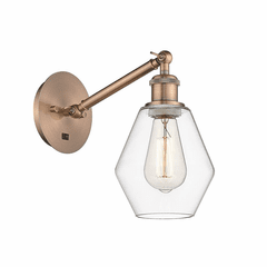 Innovations Cindyrella 1-LT Wall Sconce - Antique Copper - 317-1W-AC-G652-6