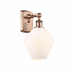 Innovations Cindyrella 1-LT Wall Sconce - Antique Copper - 516-1W-AC-G651-8