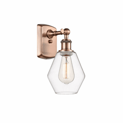 Innovations Cindyrella 1-LT Wall Sconce - Antique Copper - 516-1W-AC-G652-6