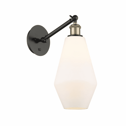 Innovations Cindyrella 1-LT Wall Sconce - Black Antique Brass - 317-1W-BAB-G651-7