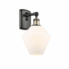Innovations Cindyrella 1-LT Wall Sconce - Black Antique Brass - 516-1W-BAB-G651-8