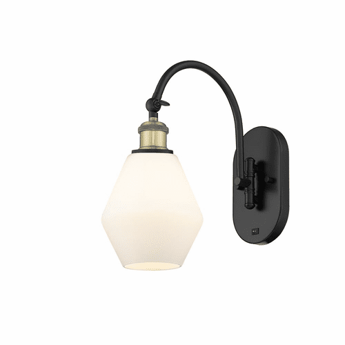 Innovations Cindyrella 1-LT Wall Sconce - Black Antique Brass - 518-1W-BAB-G651-6