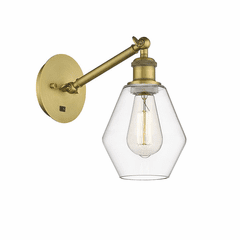 Innovations Cindyrella 1-LT Wall Sconce - Brushed Brass - 317-1W-BB-G652-6