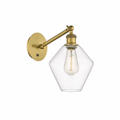 Innovations Cindyrella 1-LT Wall Sconce - Brushed Brass - 317-1W-BB-G652-8