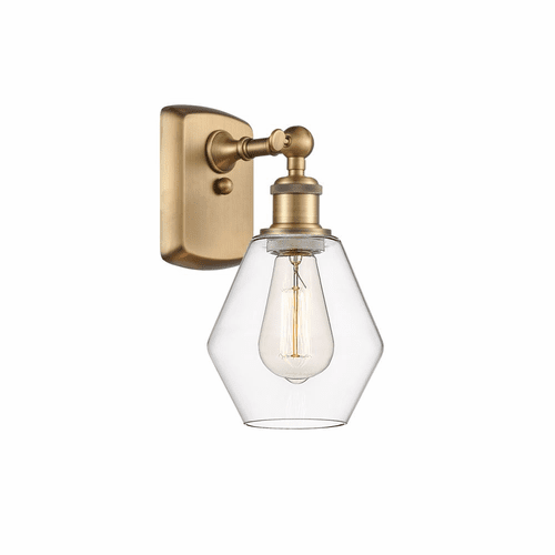 Innovations Cindyrella 1-LT Wall Sconce - Brushed Brass - 516-1W-BB-G652-6