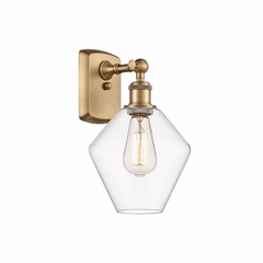 Innovations Cindyrella 1-LT Wall Sconce - Brushed Brass - 516-1W-BB-G652-8