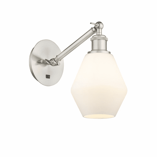 Innovations Cindyrella 1-LT Wall Sconce - Brushed Satin Nickel - 317-1W-SN-G651-6