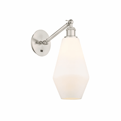 Innovations Cindyrella 1-LT Wall Sconce - Brushed Satin Nickel - 317-1W-SN-G651-7