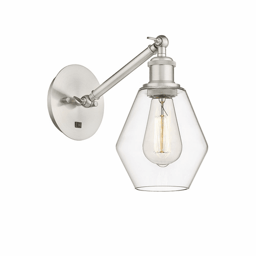 Innovations Cindyrella 1-LT Wall Sconce - Brushed Satin Nickel - 317-1W-SN-G652-6