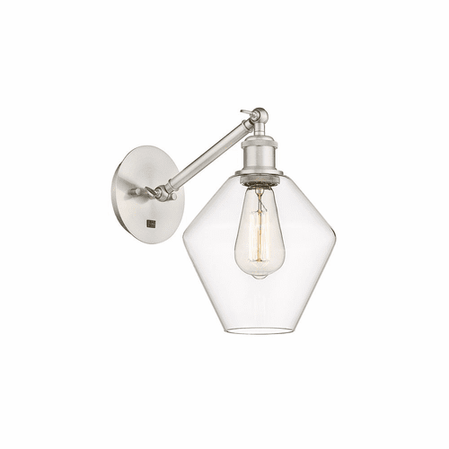 Innovations Cindyrella 1-LT Wall Sconce - Brushed Satin Nickel - 317-1W-SN-G652-8