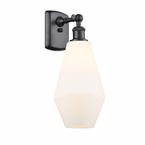 Innovations Cindyrella 1-LT Wall Sconce - Matte Black - 516-1W-BK-G651-7