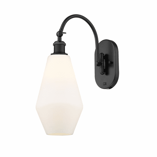 Innovations Cindyrella 1-LT Wall Sconce - Matte Black - 518-1W-BK-G651-7